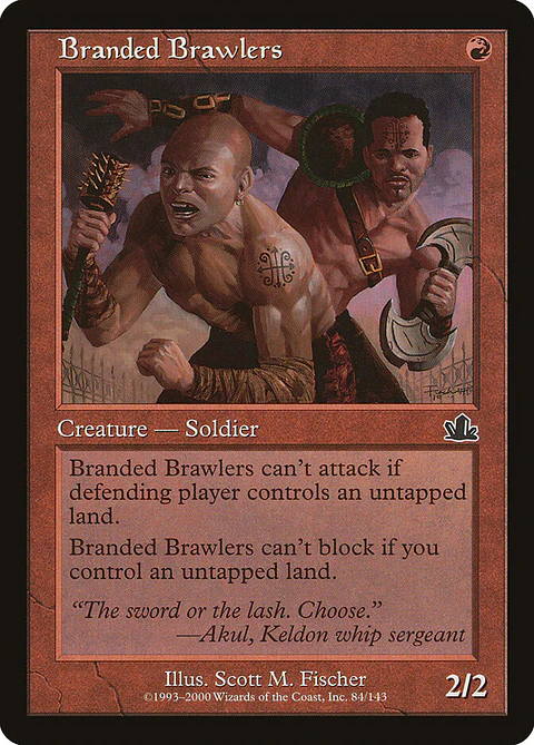 Branded Brawlers (Retro Frame)