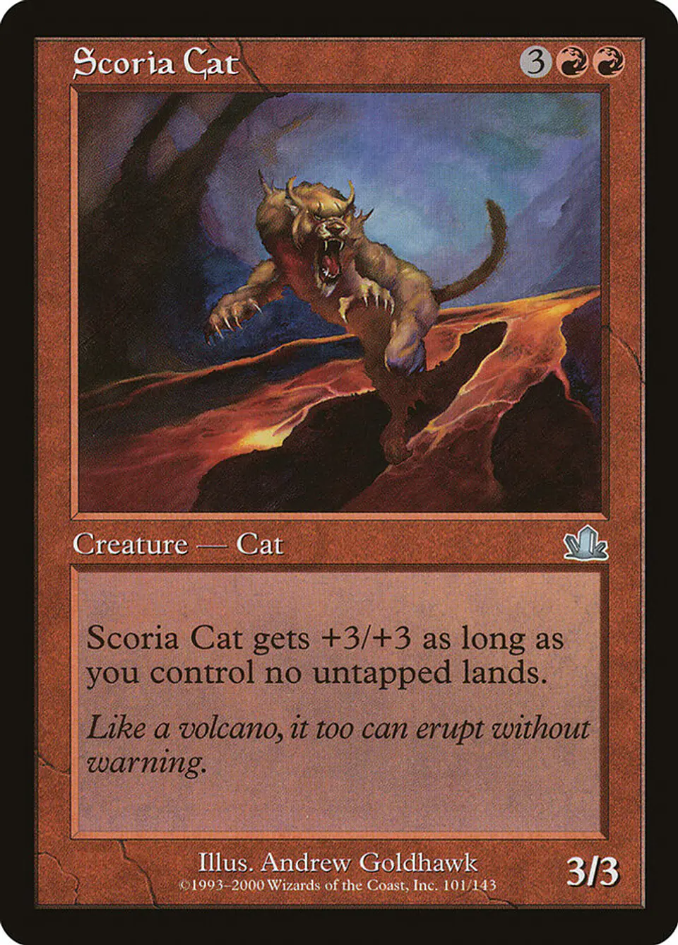 Scoria Cat (Retro Frame) 1