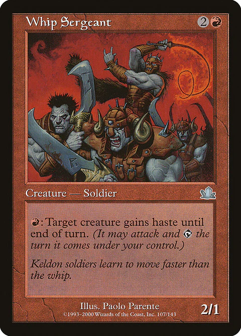 Whip Sergeant (Retro Frame)
