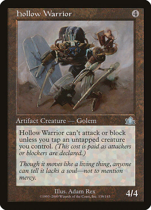 Hollow Warrior (Retro Frame)
