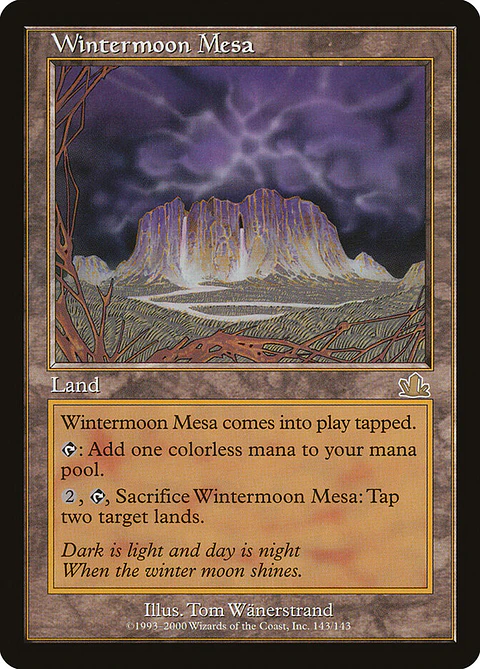 Wintermoon Mesa (Retro Frame)