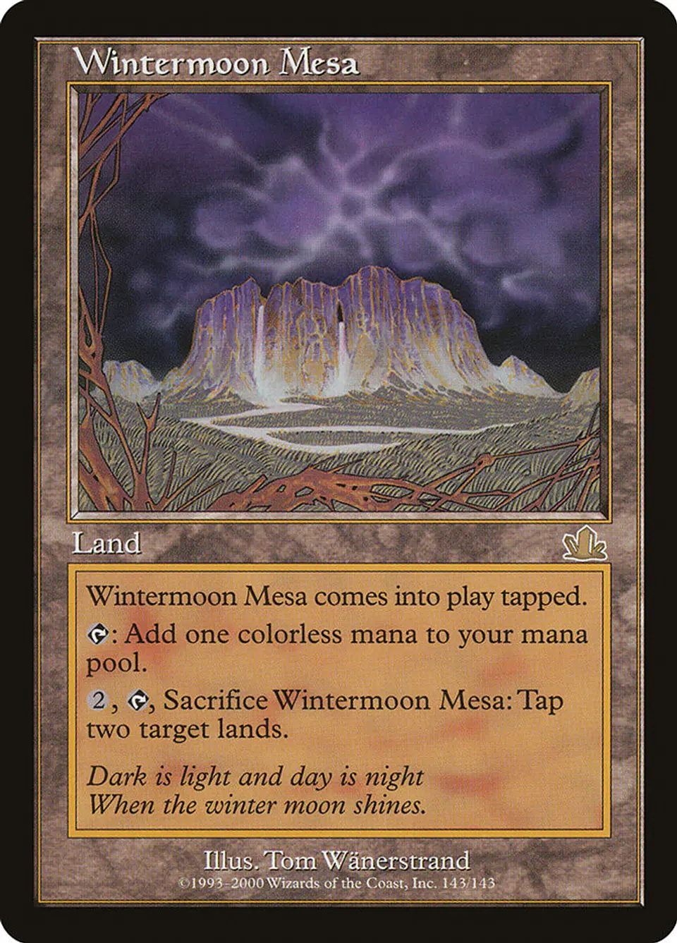 Wintermoon Mesa (Retro Frame) 1
