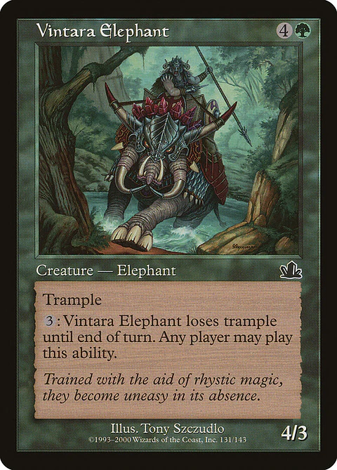 Vintara Elephant (Retro Frame)