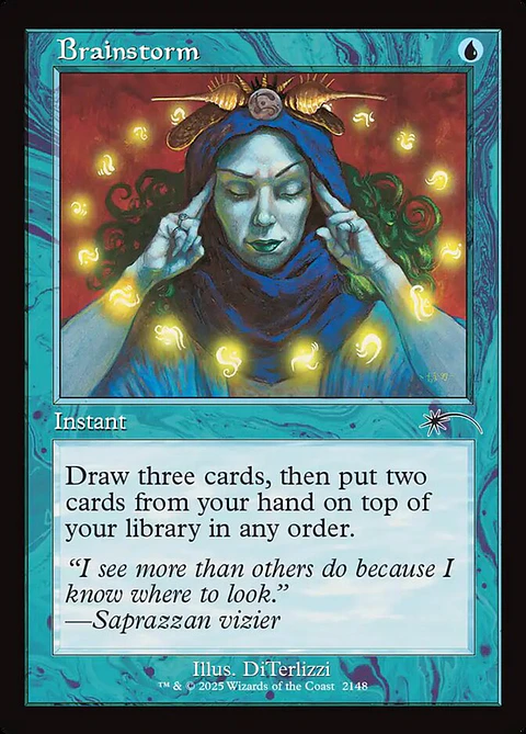 Brainstorm (Retro Frame)