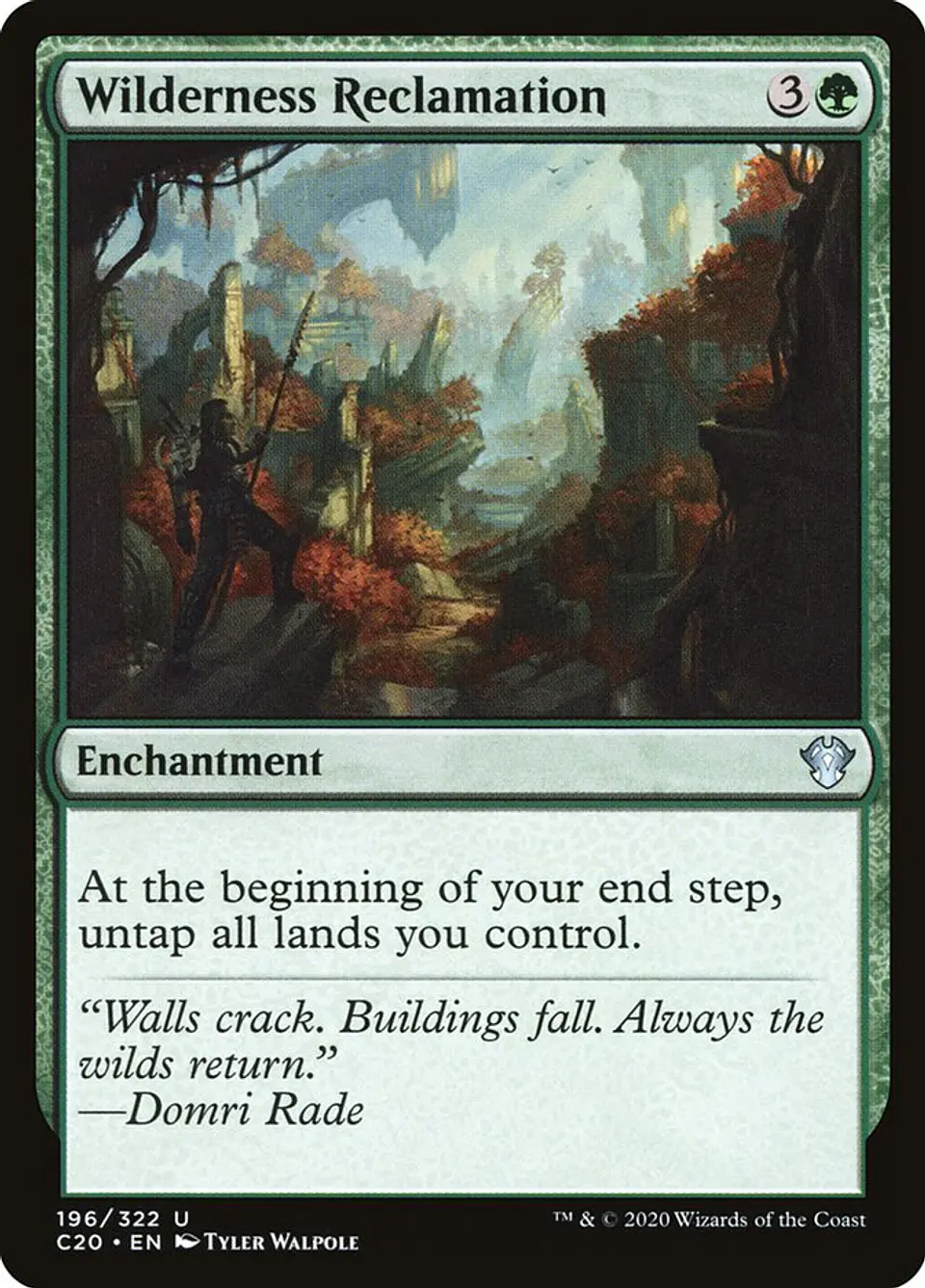 Wilderness Reclamation 1