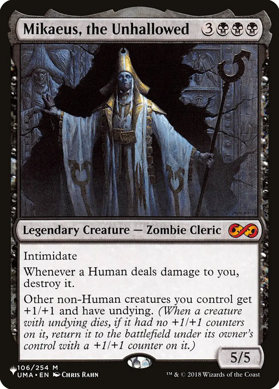 Mikaeus, the Unhallowed (The List) 1