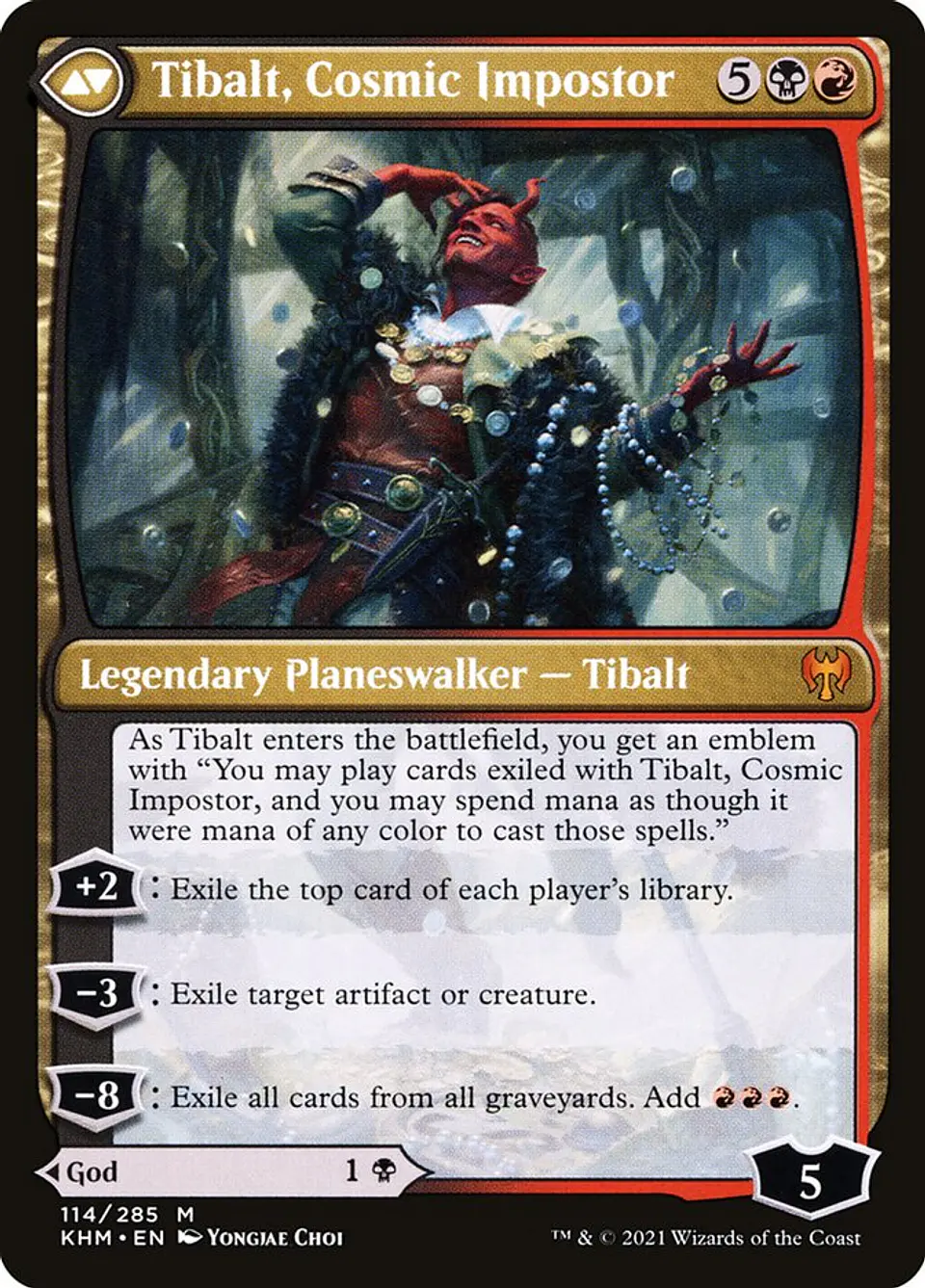 Valki, God of Lies // Tibalt, Cosmic Impostor 2