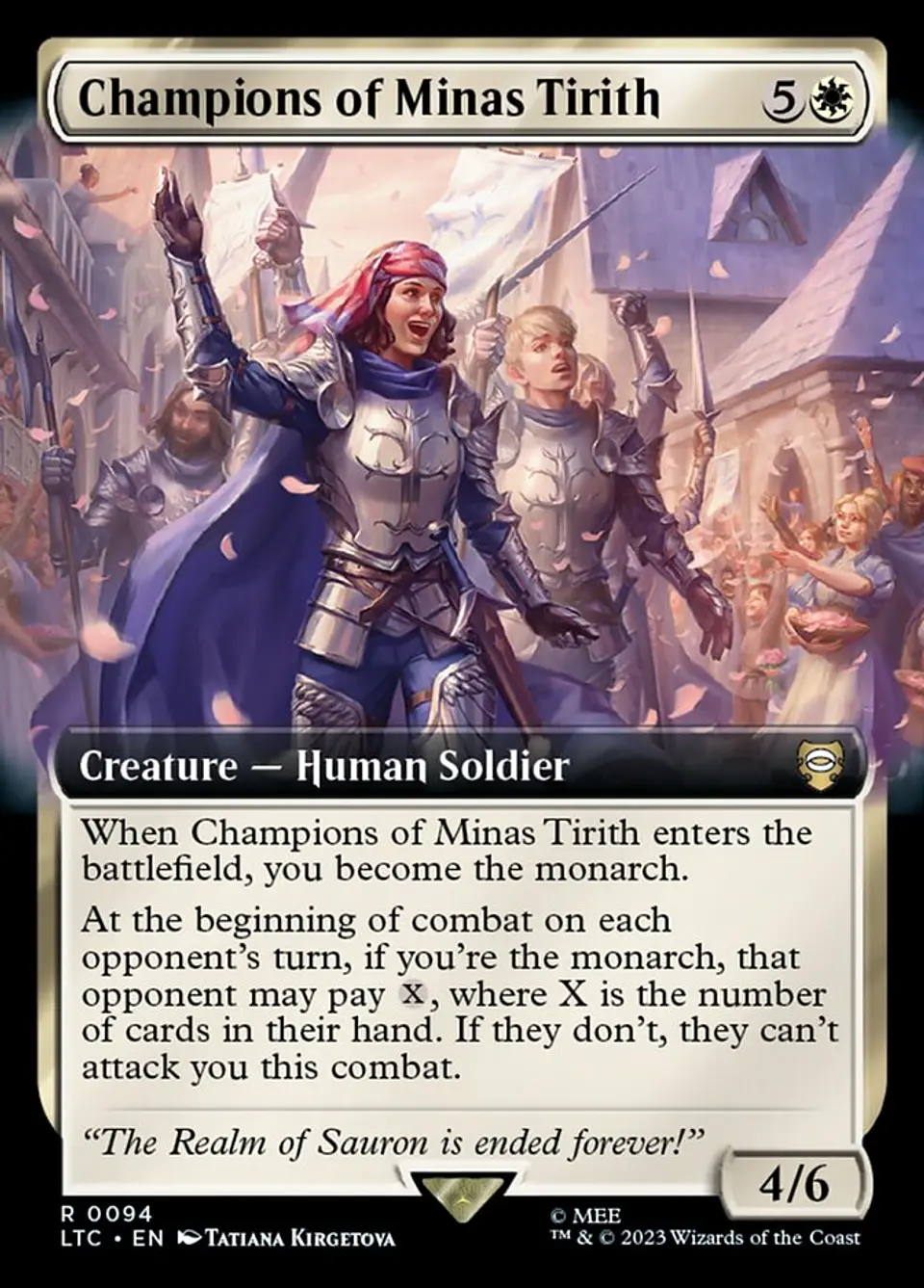 Champions of Minas Tirith (Extended Art) 1