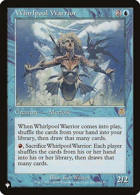 Whirlpool Warrior (The List)