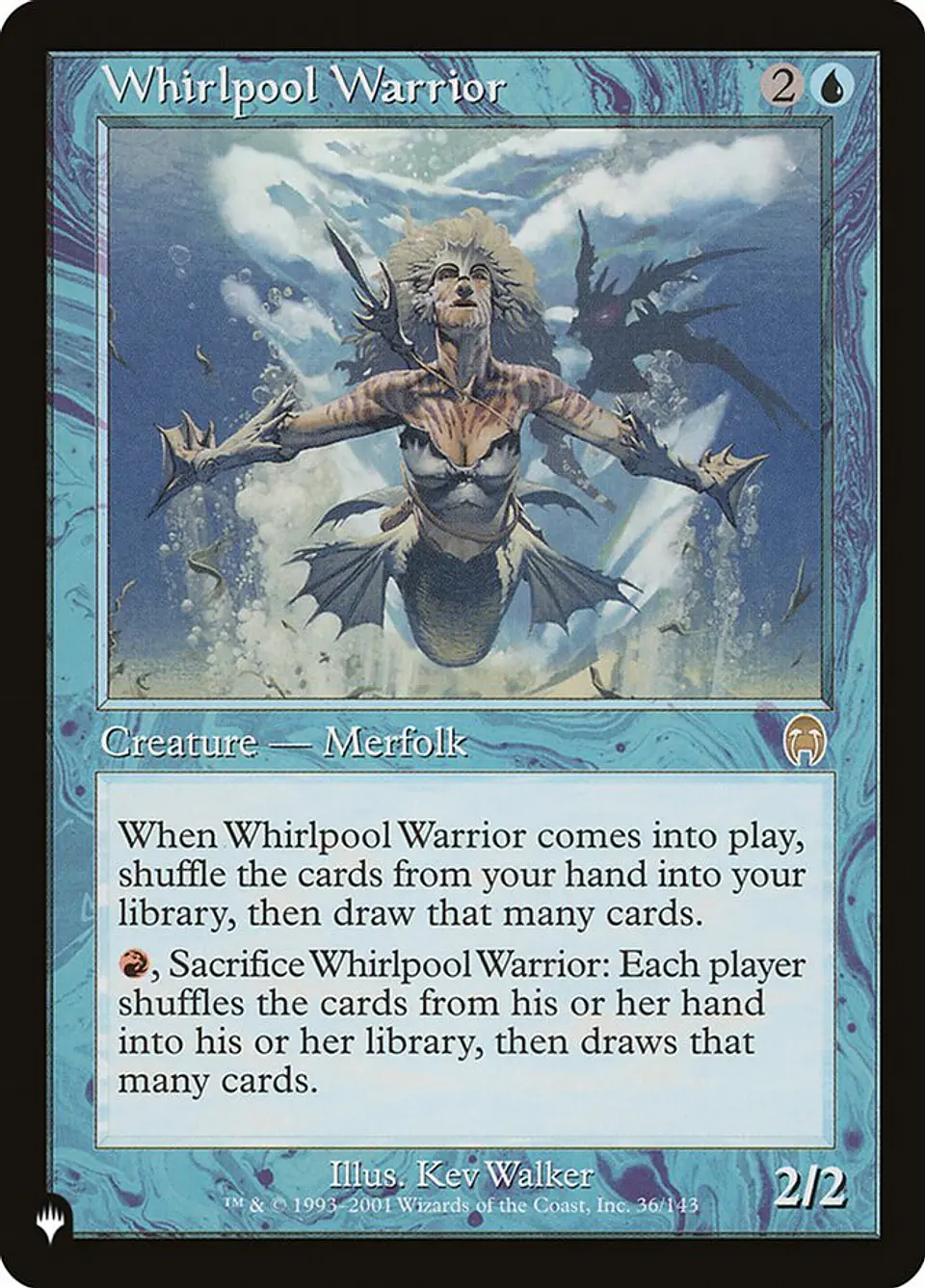 Whirlpool Warrior (The List) 1