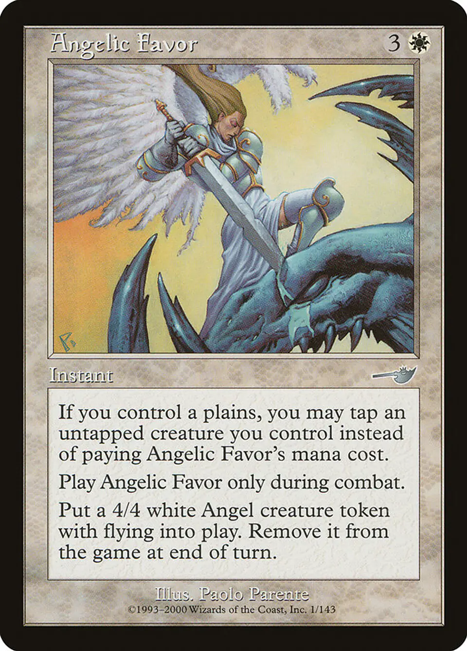 Angelic Favor (Retro Frame) 1
