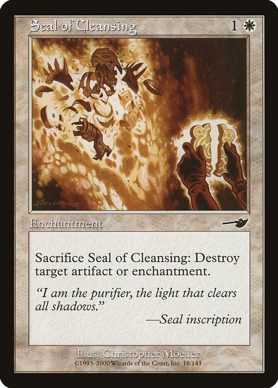 Seal of Cleansing (Retro Frame) 1