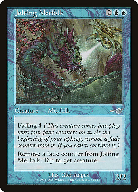 Jolting Merfolk (Retro Frame)