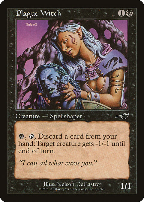 Plague Witch (Retro Frame)