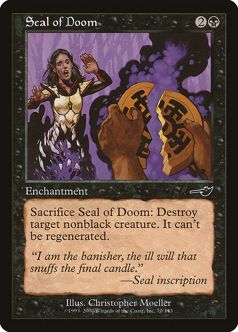 Seal of Doom (Retro Frame)