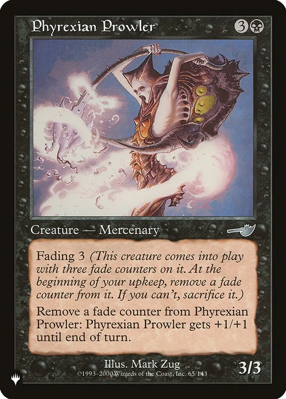 Phyrexian Prowler (The List) 1