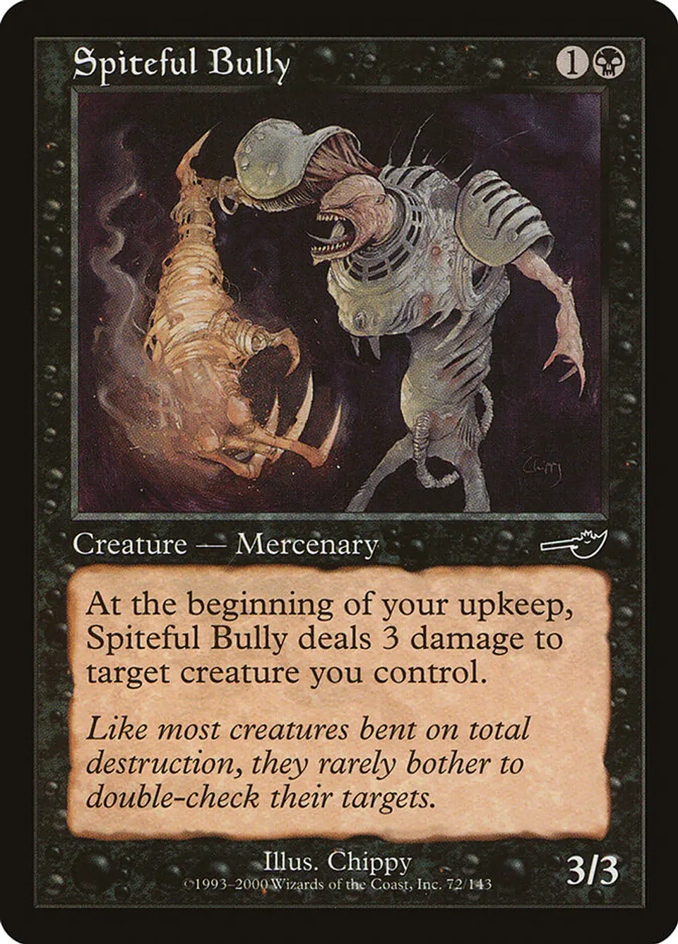 Spiteful Bully (Retro Frame) 1