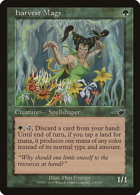 Harvest Mage (Retro Frame)