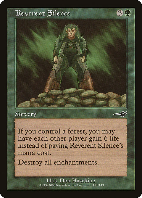Reverent Silence (Retro Frame)