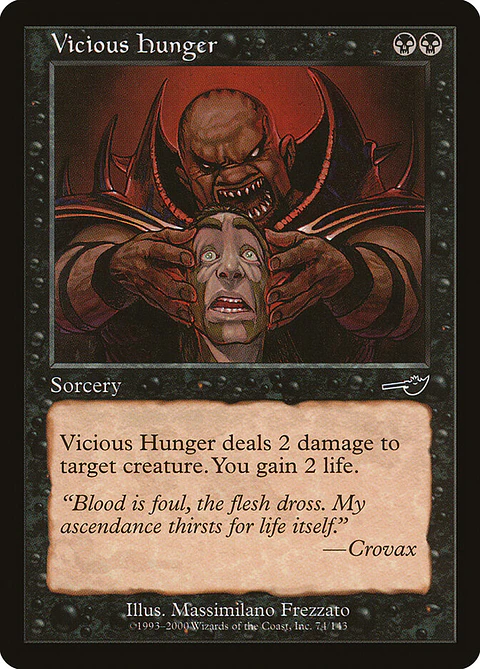 Vicious Hunger (Retro Frame)