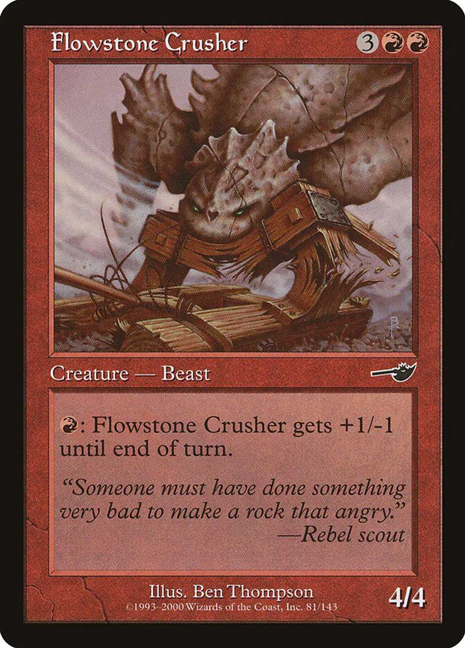 Flowstone Crusher (Retro Frame) 1