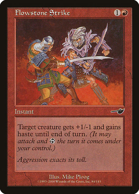 Flowstone Strike (Retro Frame)