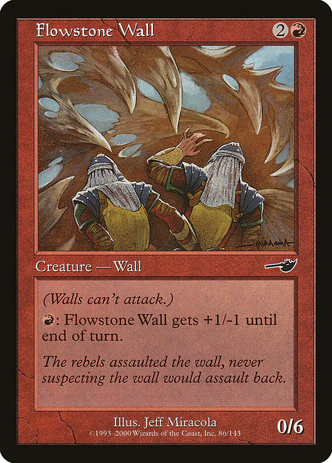 Flowstone Wall (Retro Frame)