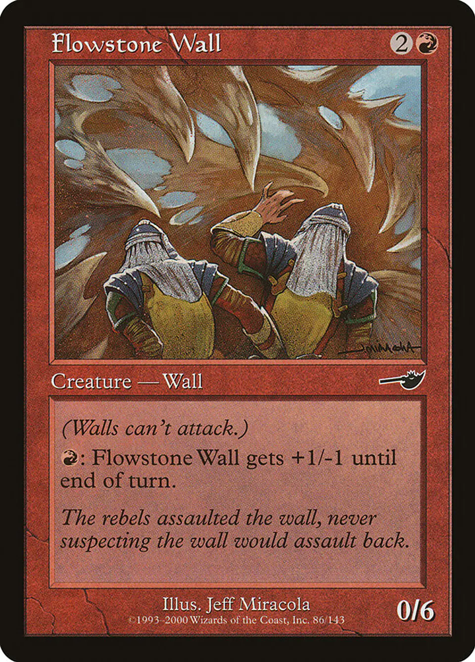 Flowstone Wall (Retro Frame) 1