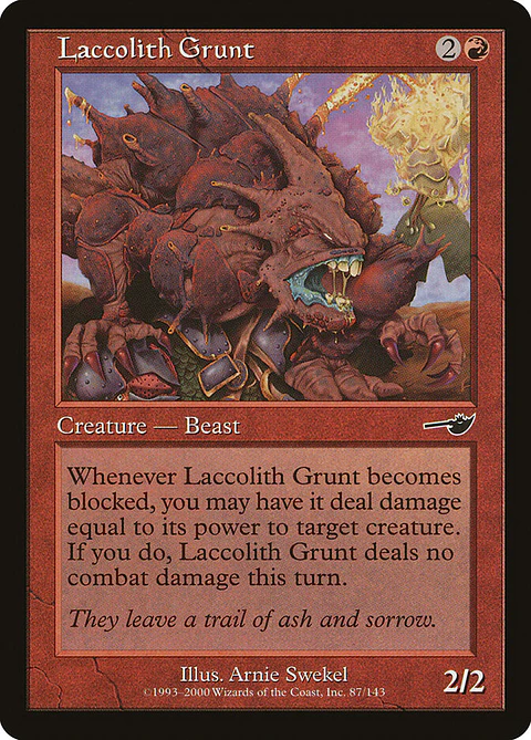 Laccolith Grunt (Retro Frame)