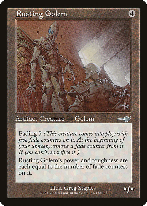 Rusting Golem (Retro Frame)