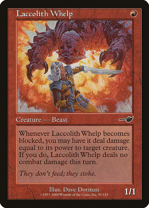Laccolith Whelp (Retro Frame)