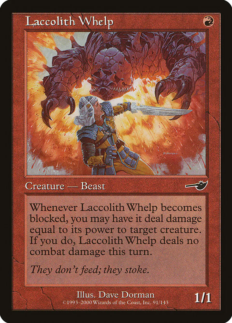 Laccolith Whelp (Retro Frame) 1