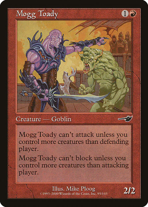 Mogg Toady (Retro Frame)