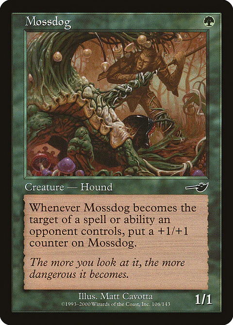 Mossdog (Retro Frame)