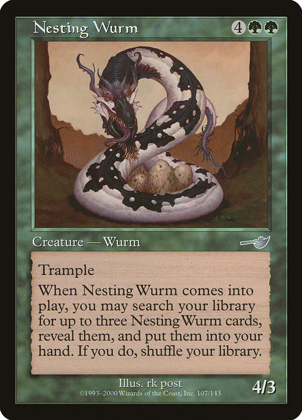 Nesting Wurm (Retro Frame) 1