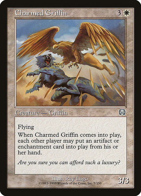 Charmed Griffin (Retro Frame)