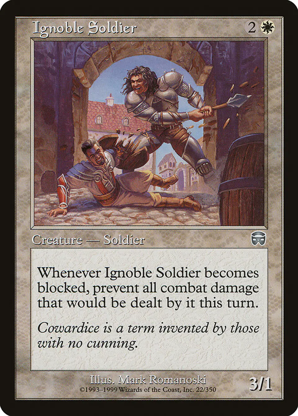 Ignoble Soldier (Retro Frame) 1