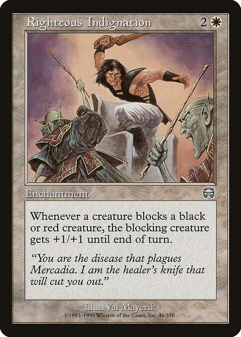 Righteous Indignation (Retro Frame)