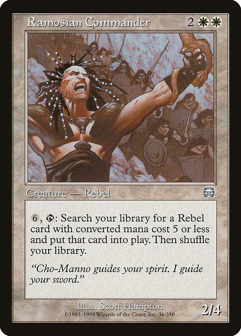 Ramosian Commander (Retro Frame)