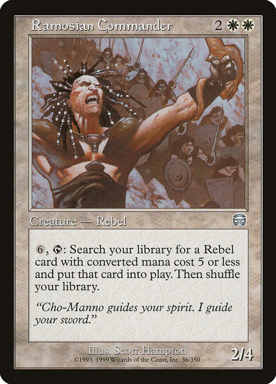 Ramosian Commander (Retro Frame) 1