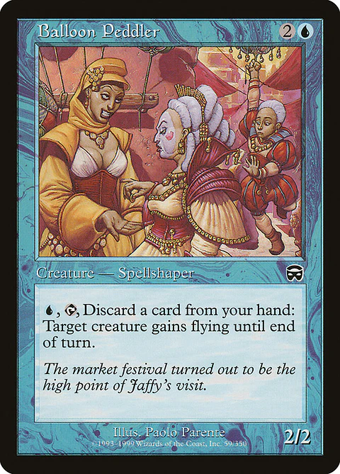 Balloon Peddler (Retro Frame)