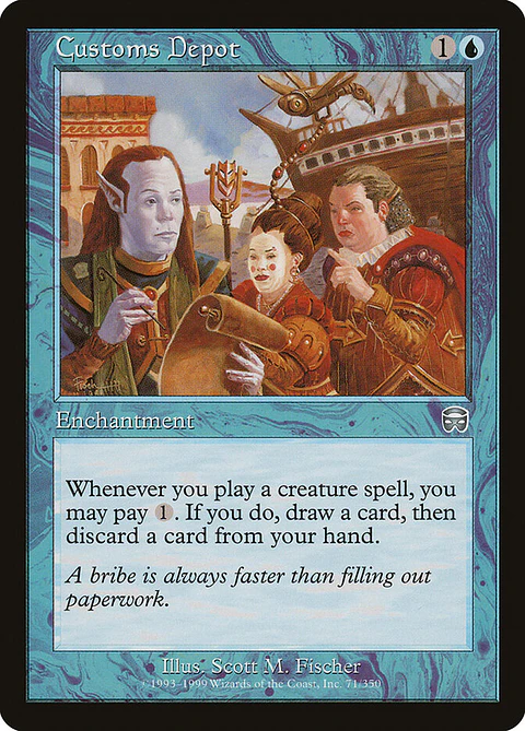 Customs Depot (Retro Frame)