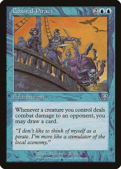 Coastal Piracy (Retro Frame)