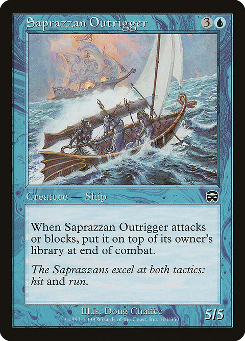 Saprazzan Outrigger (Retro Frame)