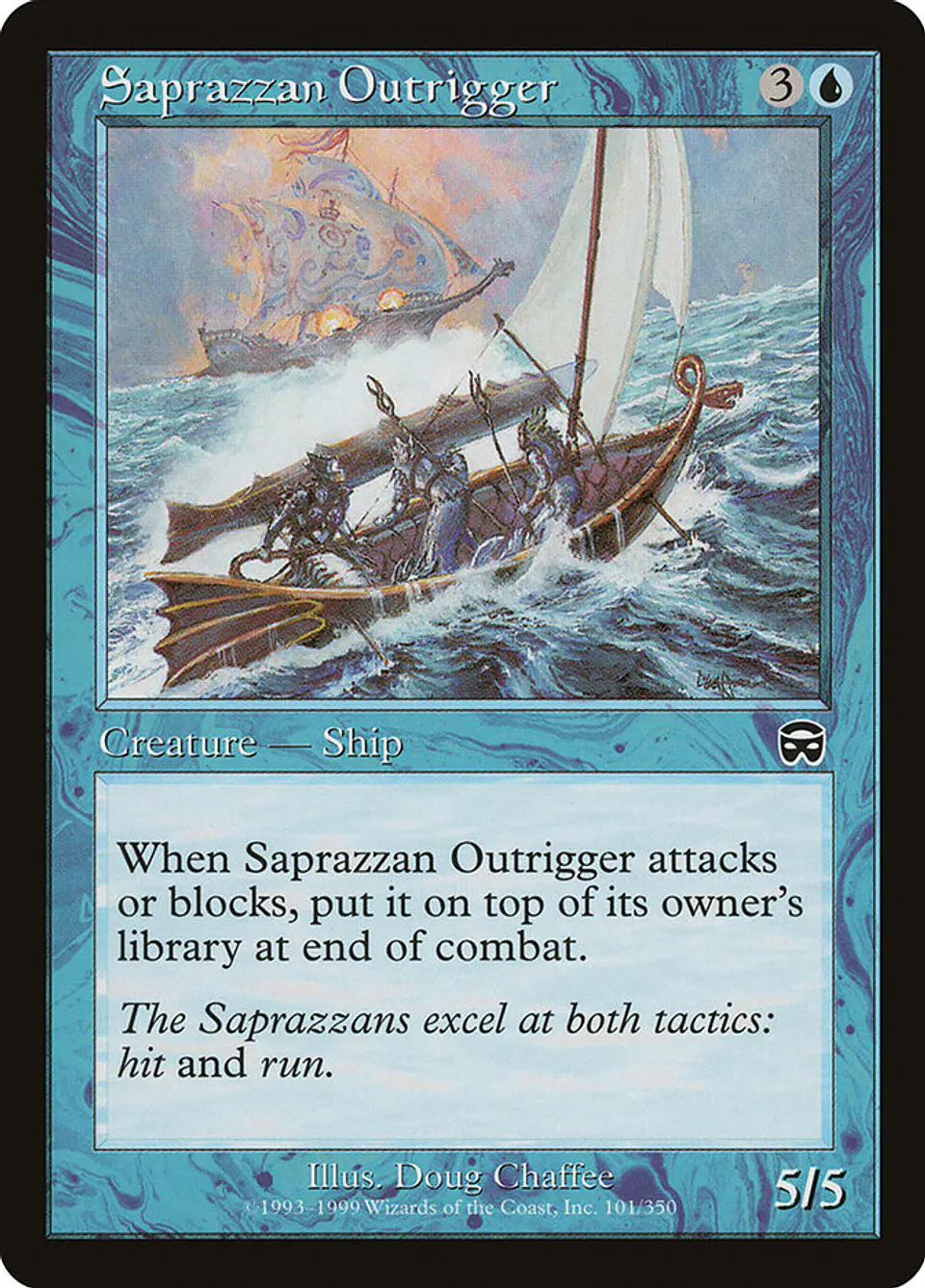 Saprazzan Outrigger (Retro Frame) 1