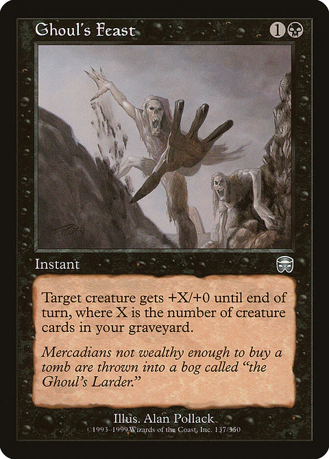 Ghoul's Feast (Retro Frame)