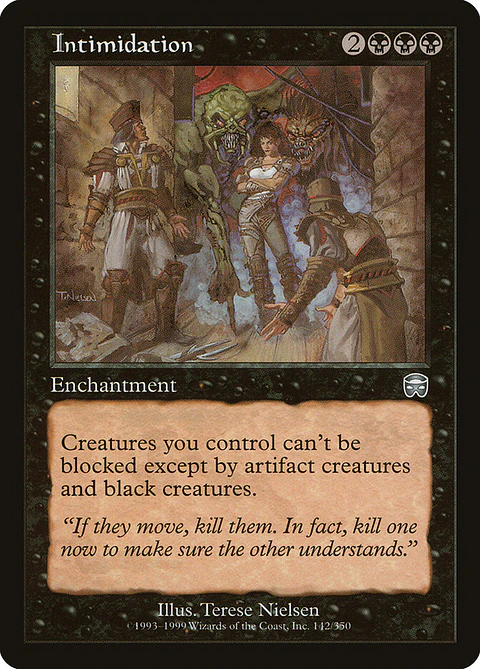 Intimidation (Retro Frame)
