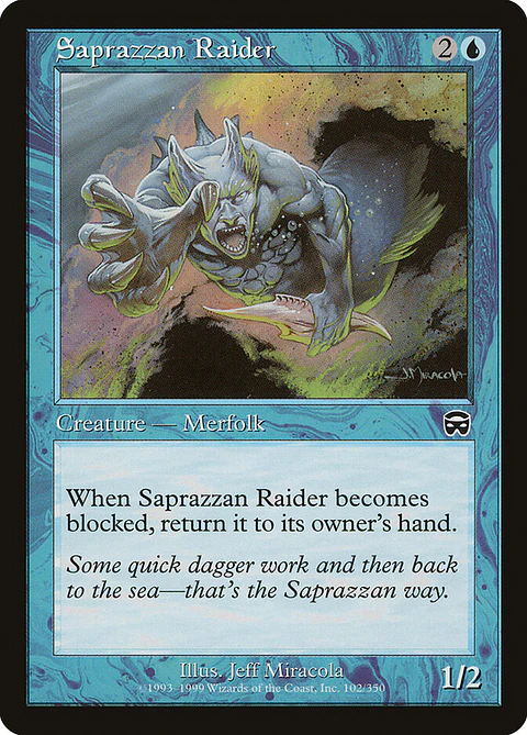 Saprazzan Raider (Retro Frame)