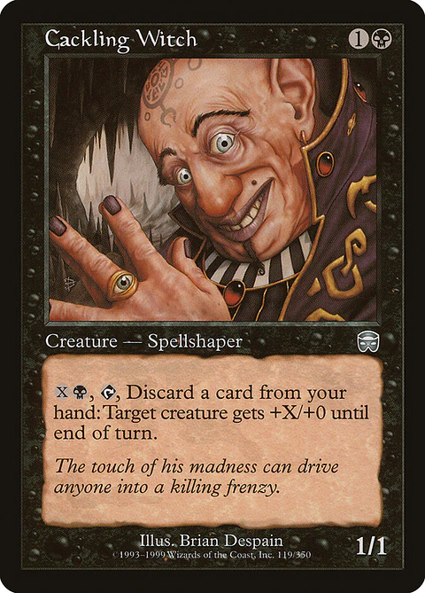 Cackling Witch (Retro Frame)