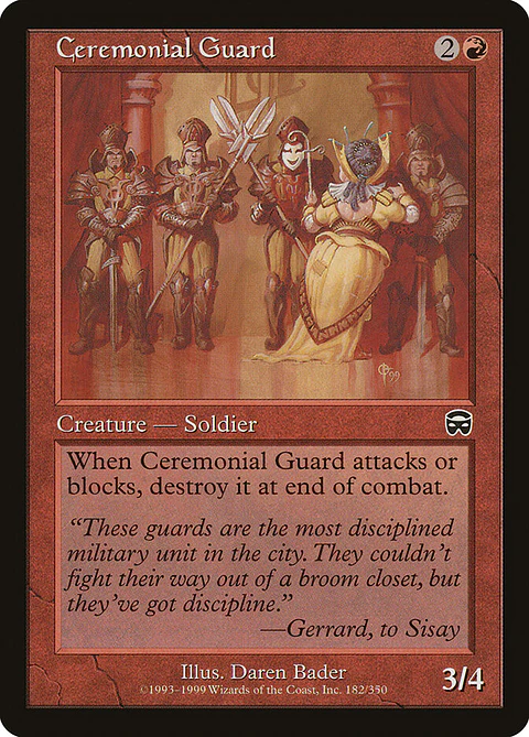 Ceremonial Guard (Retro Frame)